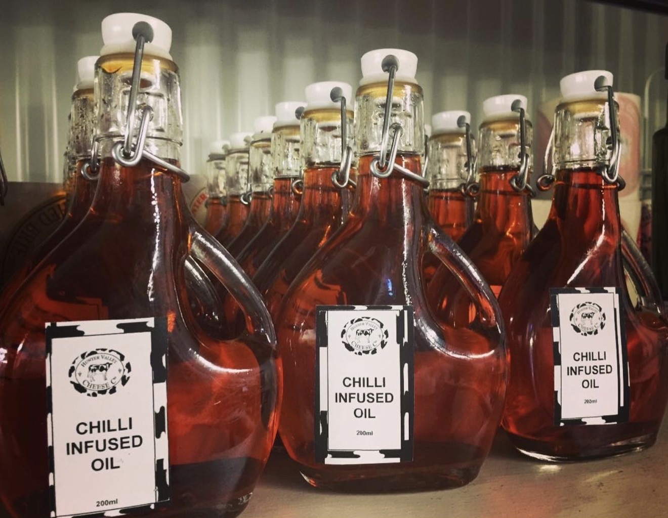 HOUSEMADE CHILLI INFUSED EXTRA VIRGIN OLIVE OIL - 250ml