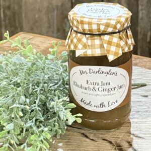 Rhubarb & Ginger Jam 340g